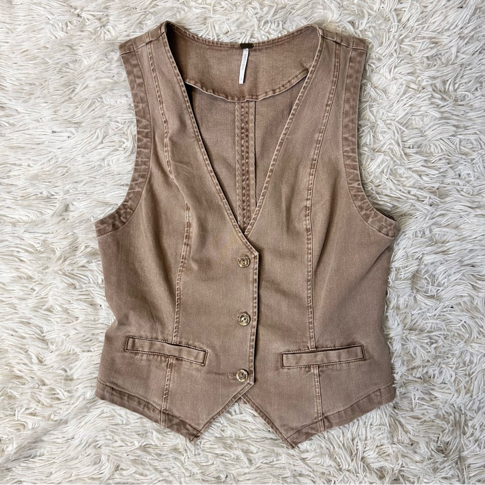 Young Fabulous & Broke Tan Vest